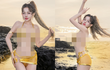 Ngân 98 bước vào đường đua khoe bikini chào hè cực cháy