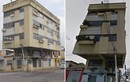 Cận cảnh tòa nhà “xiêu vẹo” vững chãi trước nhiều trận động đất