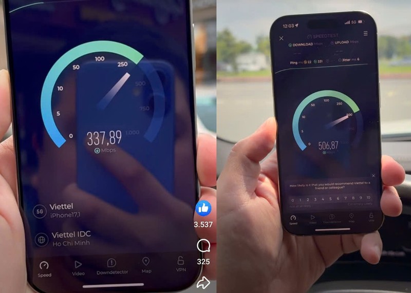 Chất lượng mạng 5G ra sao sau tuần đầu tiên triển khai? - Hình 2 Chat luong mang 5G ra sao sau tuan dau tien trien khai?-Hinh-2